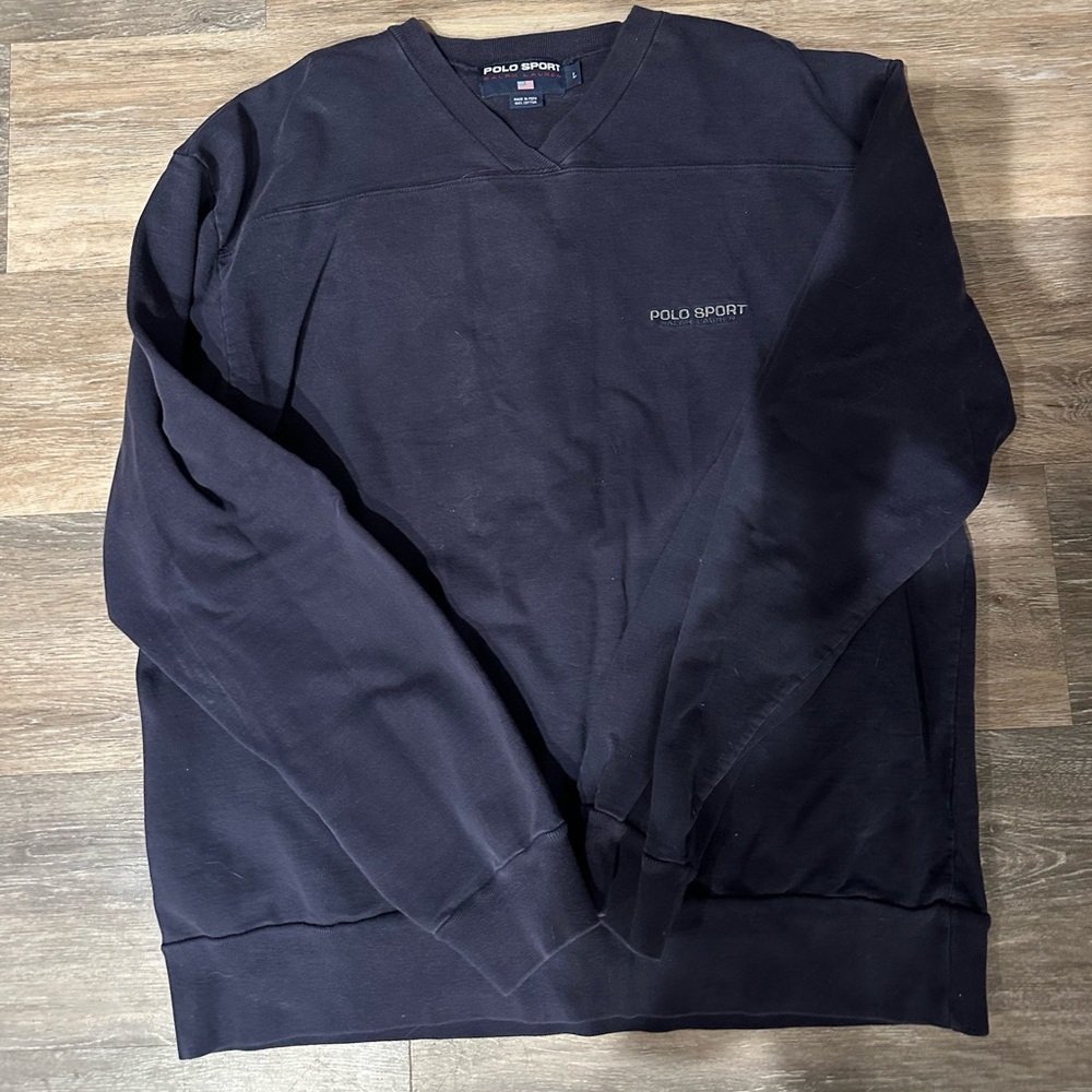 Vintage polo crew